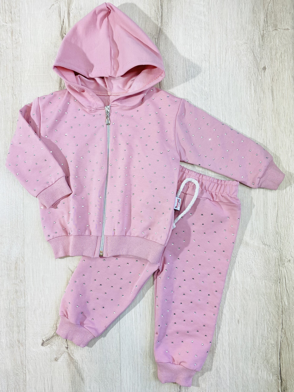Костюм для дівчинки Murat Baby 9200 74 см Рожевий