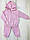 Костюм для дівчинки Murat Baby 9200 74 см Рожевий, фото 3