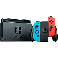 Портативна ігрова приставка Nintendo Switch with Neon Blue and Neon Red Joy-Con (045496452629)