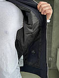 Чоловіча куртка демісезонна Armani H5016 синя L, XXL, фото 3