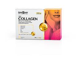 Колаген антивіковий Day2Day The Collagen Beauty Intense Bovine, 30 пакетів, вітамінно-мінеральний комплекс