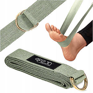 Ремінь для йоги 4FIZJO 300 см 4FJ0527 Olive Poland