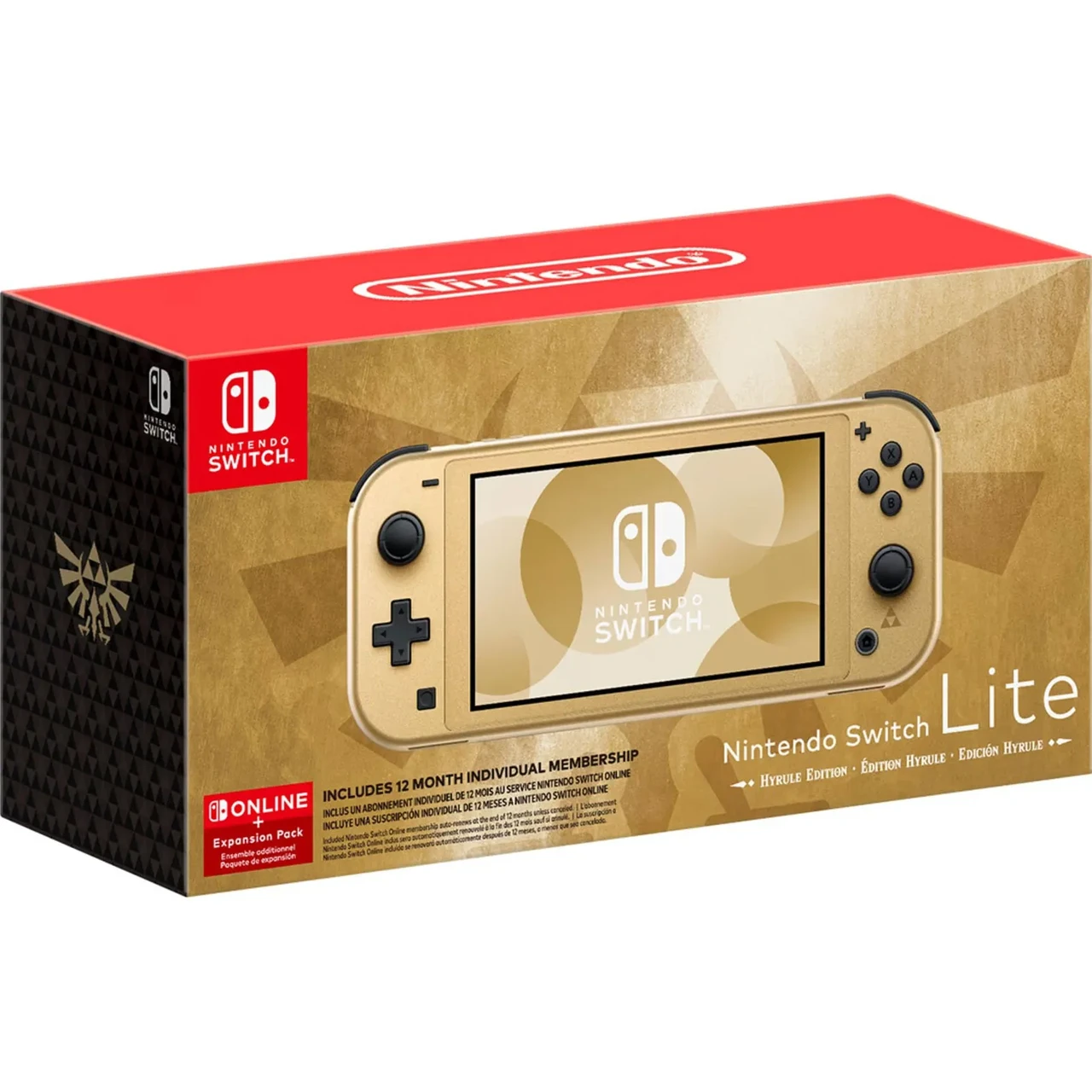 Портативна ігрова приставка Nintendo Switch Lite Hyrule Edition (0045496453893)