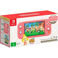 Портативна ігрова приставка Nintendo Switch Lite Animal Crossing: New Horizons Isabelle Aloha Edition