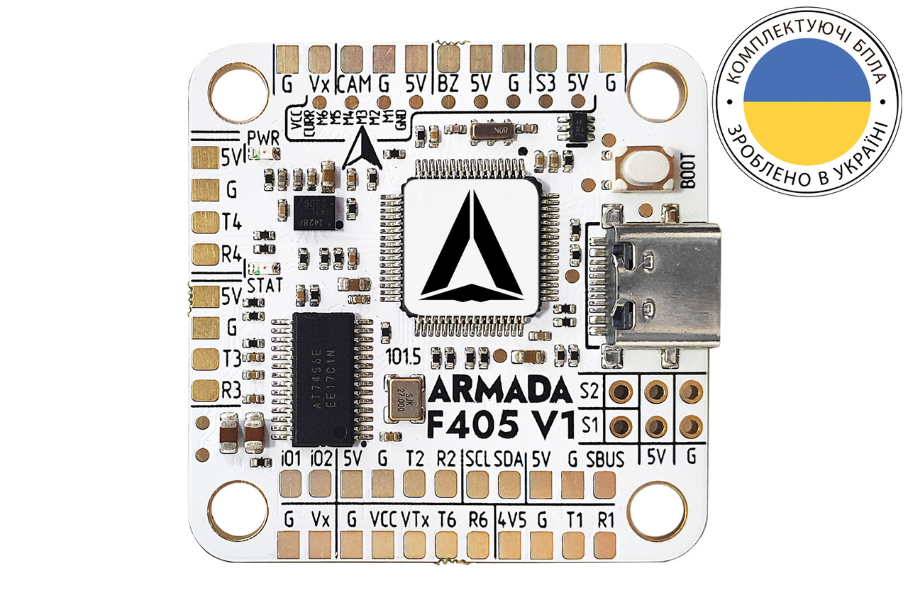 Політний контролер для квадрокоптера ARMADA F405 V1 amc