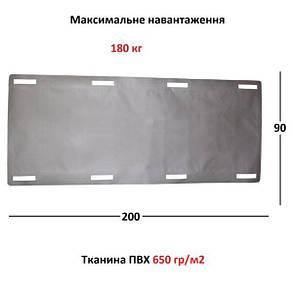 Носилки м'які ПВХ хакі (SK0014), фото 4