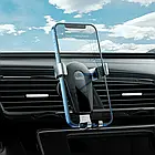 Автотримач HOCO CA92 Gold shield для телефона, чорний, фото 4