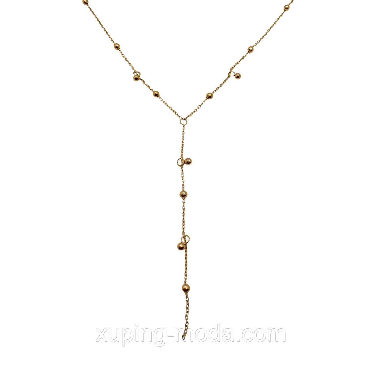 45+5 см. Підвіска xuping. 18 к, фото 1