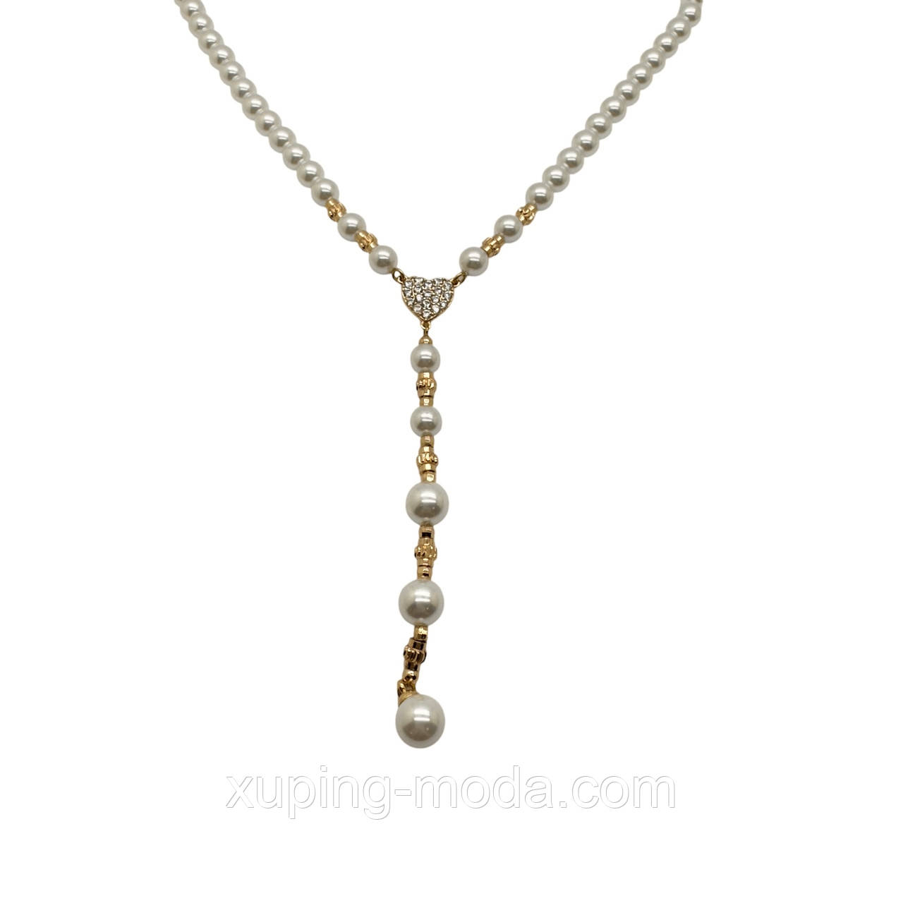 42+3 см. Підвіска xuping. 18 к, фото 1