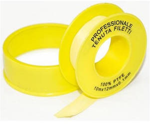 Фум стрічка. 19 mm 10 м Поліамідна нитка fum tape