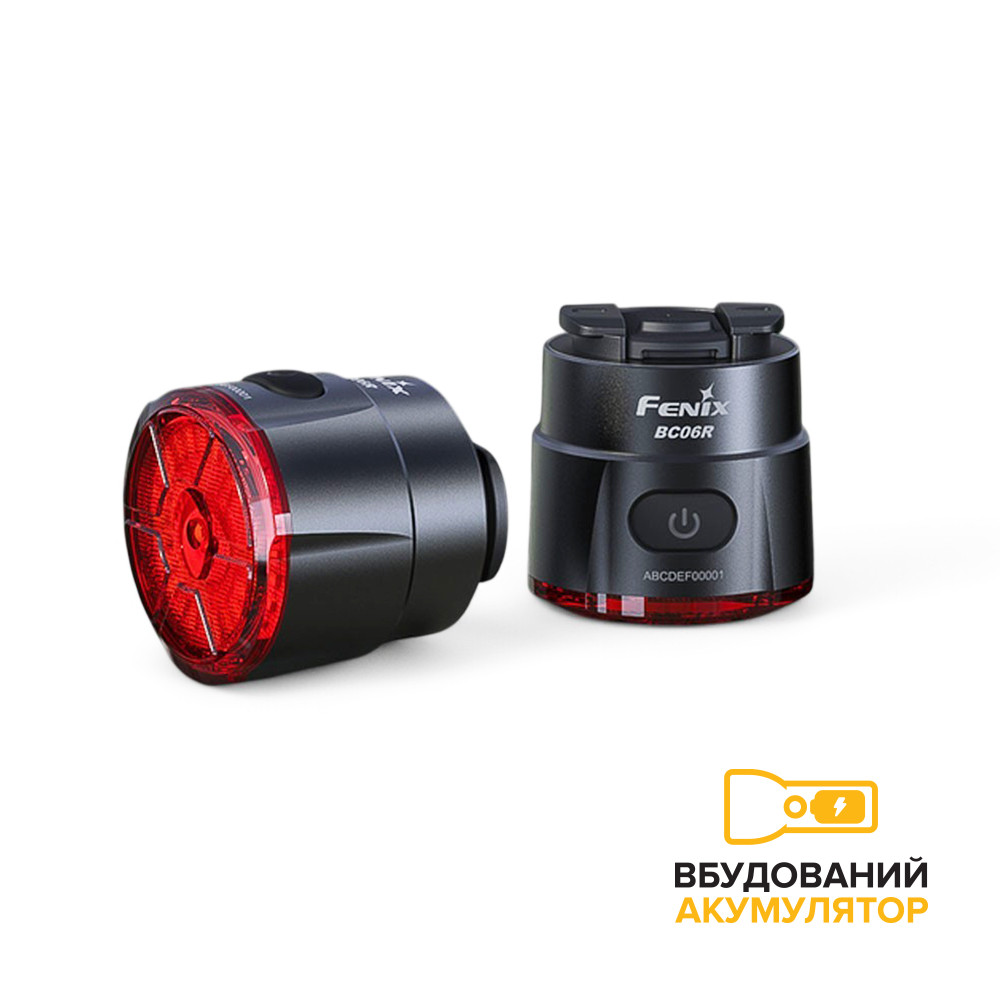 Велофара задня Fenix BC06R, фото 1