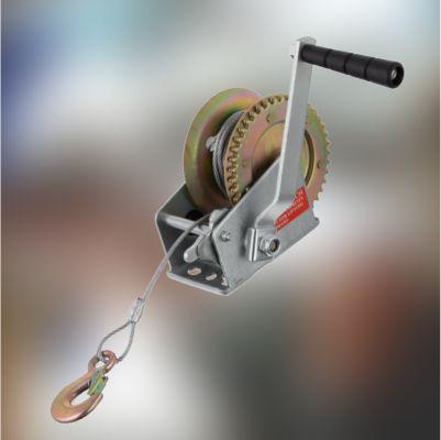 Лебідка важільна барабанна, сталевий трос, 450 кг INTERTOOL GT1454 Лебідка важільна барабанна
