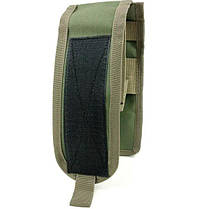 Підсумок закритий одинарний для 2 магазинів РПК оливковий (LE2110), фото 5
