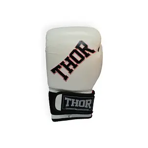 Рукавиці боксерські THOR RING STAR 16oz /PU /бело-червоно-чорні, фото 3