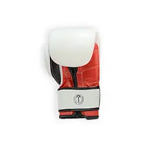 Рукавиці боксерські THOR RING STAR 16oz /PU /бело-червоно-чорні, фото 4