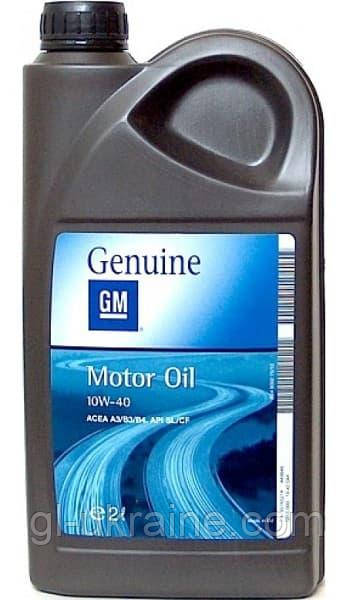 Моторна олива General Motors 10W-40, 2л (93165214)