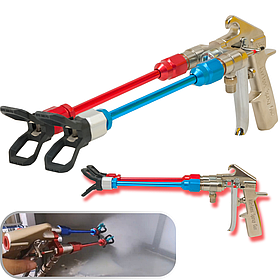 Пістолет двокомпонентний для безповітряного нанесення фарби Profter SPQ911-D2