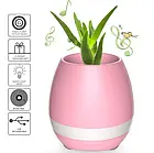Музична колонка квітковий горщик bluetooth SPS Music Pots Plant BT Pink, фото 5
