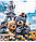 Зошит 12 аркушів у косу лінію Школярик The World of Bears 012-3443C, фото 3