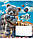 Зошит 12 аркушів у косу лінію Школярик The World of Bears 012-3443C, фото 6