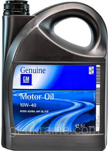 Моторна олива General Motors 10W-40, 5л (93165216)