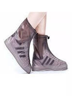 Суперзахищені водонепроникні силіконові чохли для взуття на блискавці ідеально захищають від дощу та бруду S M L XL Чорні qwr