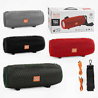Колонка C 67913 / TG 322 (18) bluetooth, підсвічування, від акумулятора, micro USB, TF-картка, usb-слот, AUX-дріт, в коробці,
