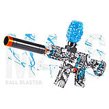 Автомат пістолет гідро гелевий MP-5 (М-416) електричний бластер, автомат пістолет для дорослих і дітей, фото 4