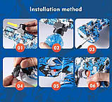 Автомат пістолет гідро гелевий MP-5 (М-416) електричний бластер, автомат пістолет для дорослих і дітей, фото 6