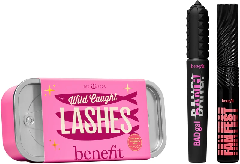 Набір тушей для об'ємних та розділених вій Benefit Wild Caught Lashes (BADgal BANG!, Fan Fest), фото 1