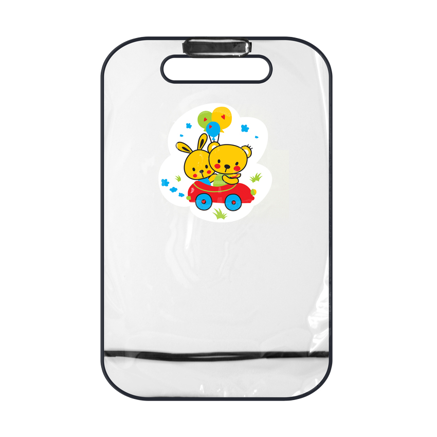 Дитячий захисний чохол на спинку сидіння в автомобіль Lorelli Прозорий, фото 1