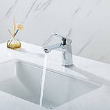 Змішувач для умивальника Frap F1087 (хром), фото 3