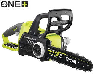 Ryobi Пила ланцюгова акумуляторна OCS1830 18В ONE+ шина 30см Oregon безщіткова 2.7кг без АКБ та ЗП