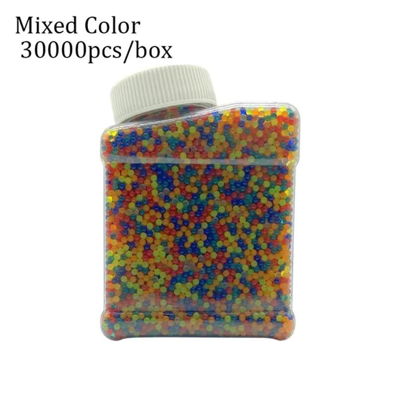 Гідрогелеві кулі, "Гелева водяна бомба Color Mix" 30 000 штук. Кульки орбізи.
