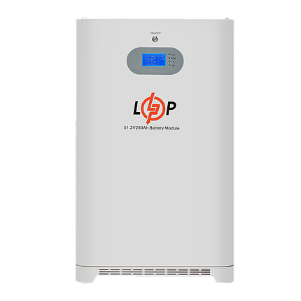 Акумулятор LP LiFePO4 51,2V - 280 Ah (14336 Wh) (Smart BMS 200A) с LCD AB RS485/CAN, фото 1