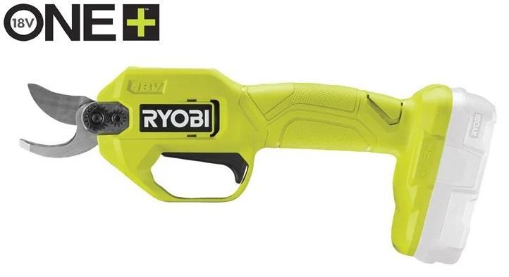 Ryobi Секатор акумуляторний ONE+ RY18SCA-0 18В d різа 25мм 0.74кг без АКБ та ЗП
