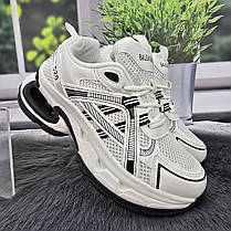 Кросівки жіночі Lady Lily білі еко-шкіра з сіткою 4772, фото 5