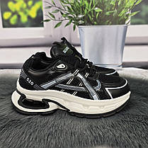 Кросівки жіночі Lady Lily чорні еко-шкіра з сіткою 4772, фото 4