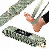 Ремінь для йоги 4FIZJO 300 см Olive (P-5907739318442)