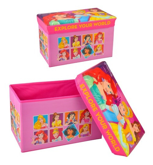 KMD-3530 Кошик для іграшок Princess дитяча 40*25*25см