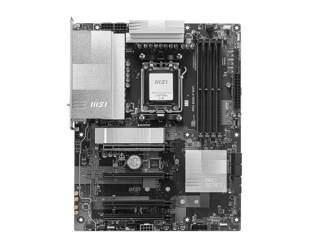 MSI Материнcька плата PRO B850-P WIFI sAM5 B850 4xDDR5 M.2 HDMI WiFi BT ATX