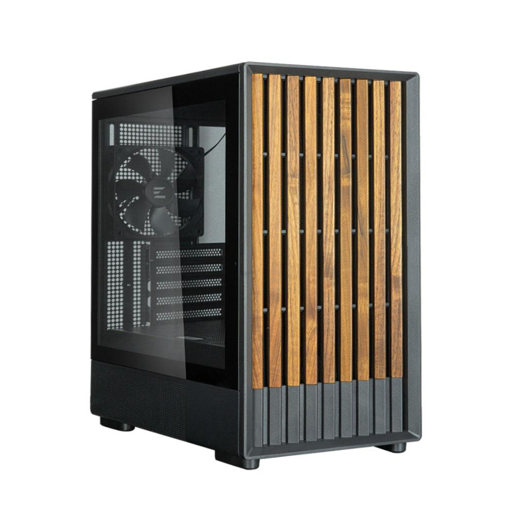 Zalman Корпус P10 Namu без БП, 1xUSB3.0, 1xUSBType-C, 2x120мм, 1x120мм ARGB, VGA 340мм, LCS ready, TG Side