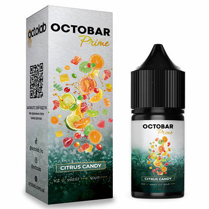 Набір для самозамішування Octobar Prime 30 мл. Цитрусові цукерки (Citrus Candy), фото 1