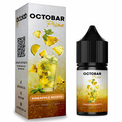 Набір для самозамішування Octobar Prime 30 мл. Ананас Мохіто (Pineapple Mojito), фото 1