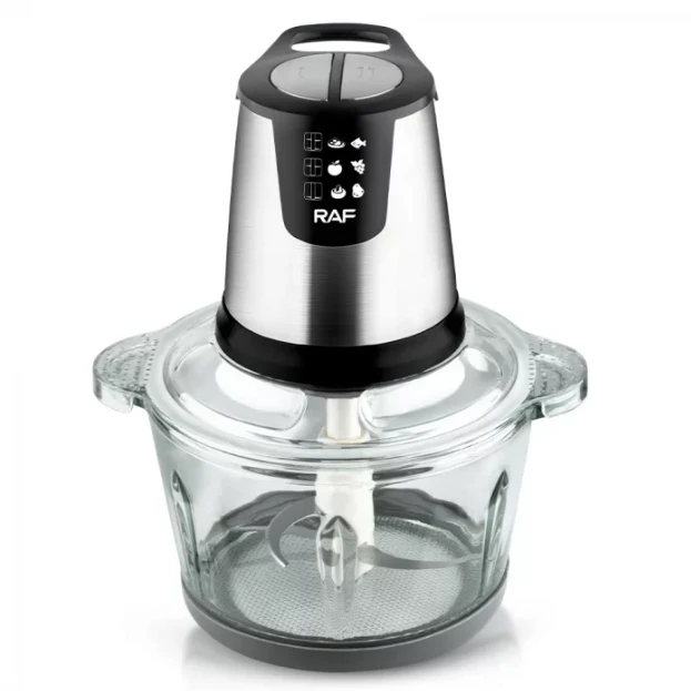 Блендер-чопер RAF R.7009B 2L 800W Grey-Black (3_03914), фото 1