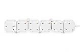 Digitus Блок розеток Flexible, 4xSchuko 16A, 2xUSB 2.4A, вимикач, фото 9