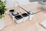Digitus Блок розеток Flexible, 4xSchuko 16A, 2xUSB 2.4A, вимикач, фото 11