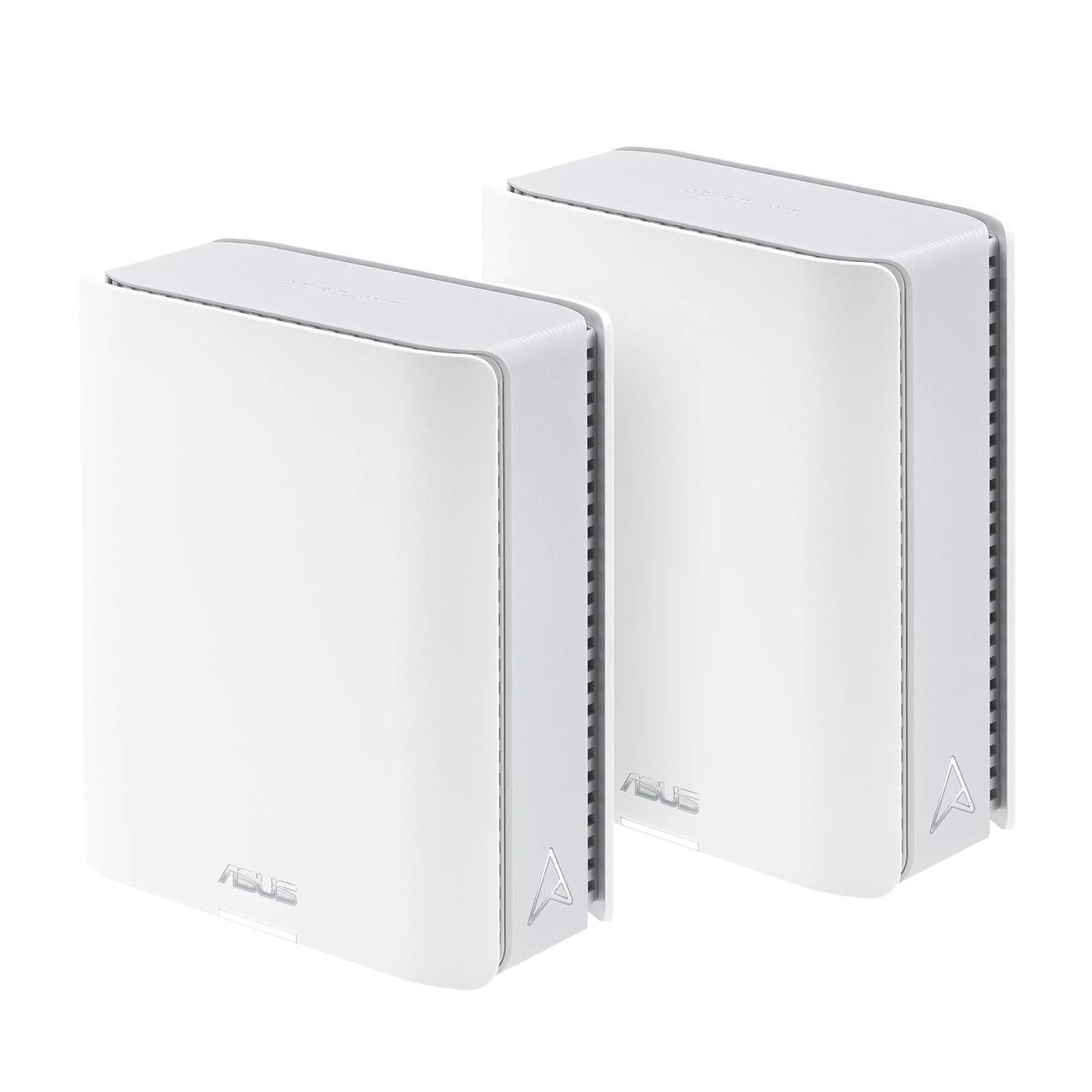 ASUS Система WiFi-Mesh ZenWiFi BT8 BE14000, 1xGE LAN, 1x2.5GE LAN, 1x2.5GE LAN, 1xUSB 3.0, 1мод, білий, фото 1