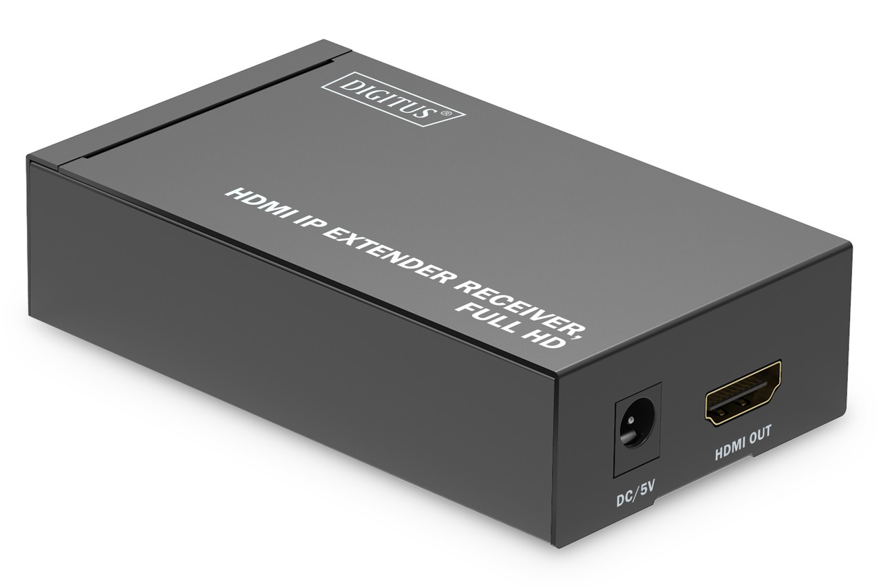 Digitus Подовжувач HDMI Full HD IP, приймач, 120м