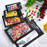 Сувенірний, ювелірний, подарунковий пакет, паковання "Голограма" 7,5 x 12 см на ZIP LOCK, лазерне різання 50 шт., фото 9